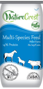 NatureCrest Multi Species Feeds | Tucker Milling